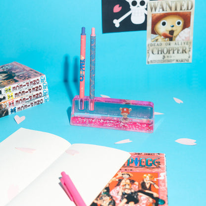 One Piece Chopper set of pencil, pen and acrylic stand Nerdscape