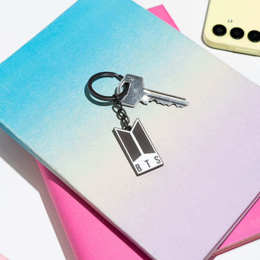 BTS Logo keychain Nerdscape