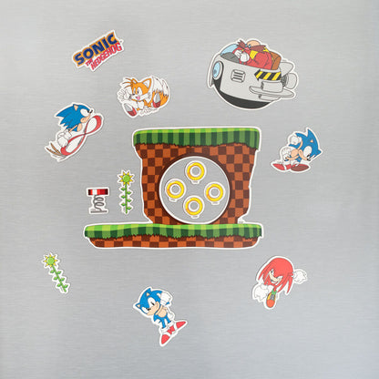 Sonic the Hedgehog set of die-cut magnets Nerdscape