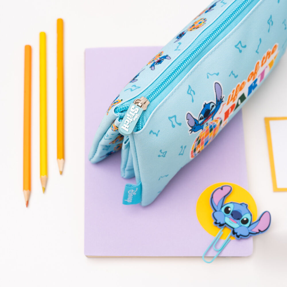 Disney Stitch triple pencil case Nerdscape