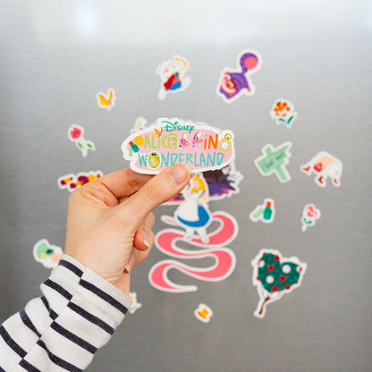 Disney Alice in Wonderland set of die-cut magnets