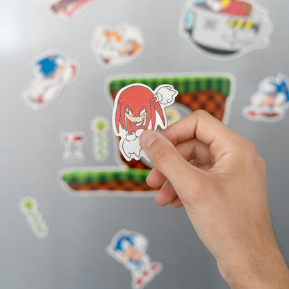 Sonic the Hedgehog set of die-cut magnets Nerdscape