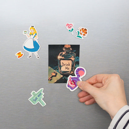 Disney Alice in Wonderland set of die-cut magnets