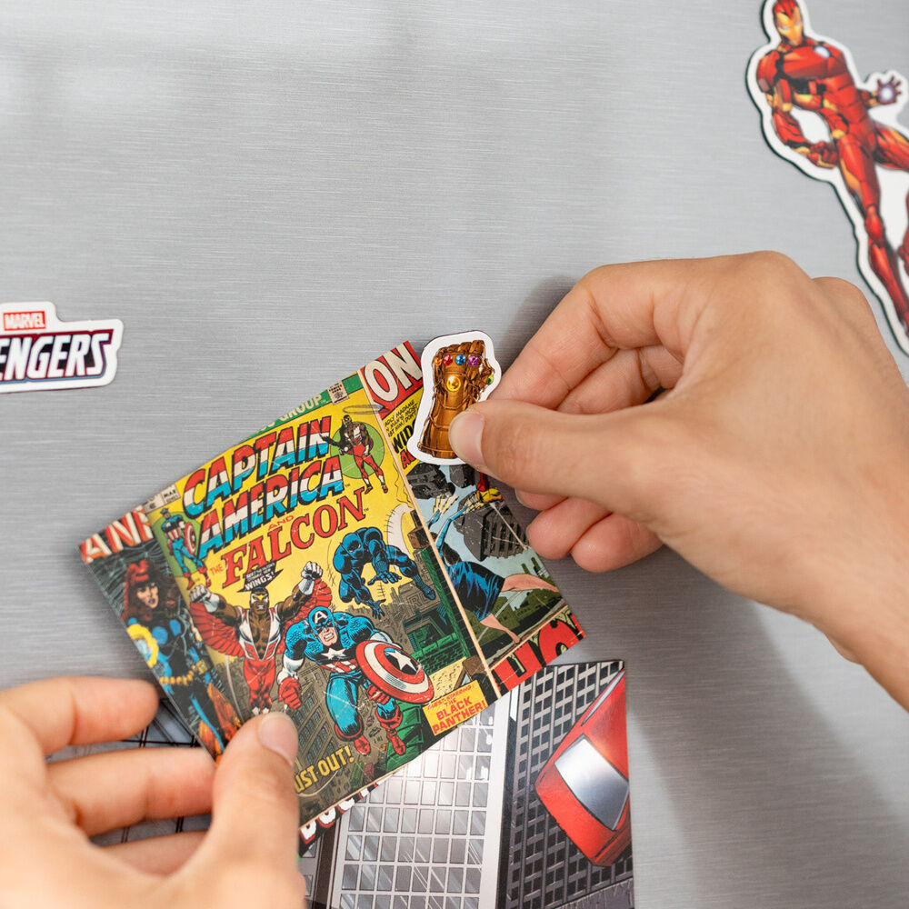 Marvel Avengers set of die-cut magnets Nerdscape
