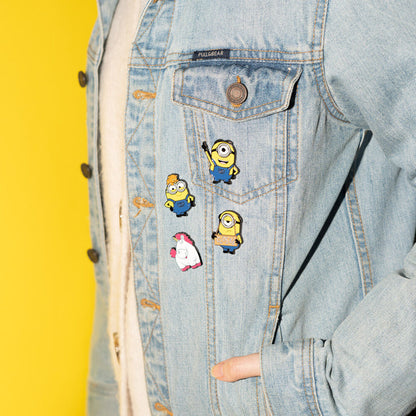 Minions set of 4 pins Nerdscape