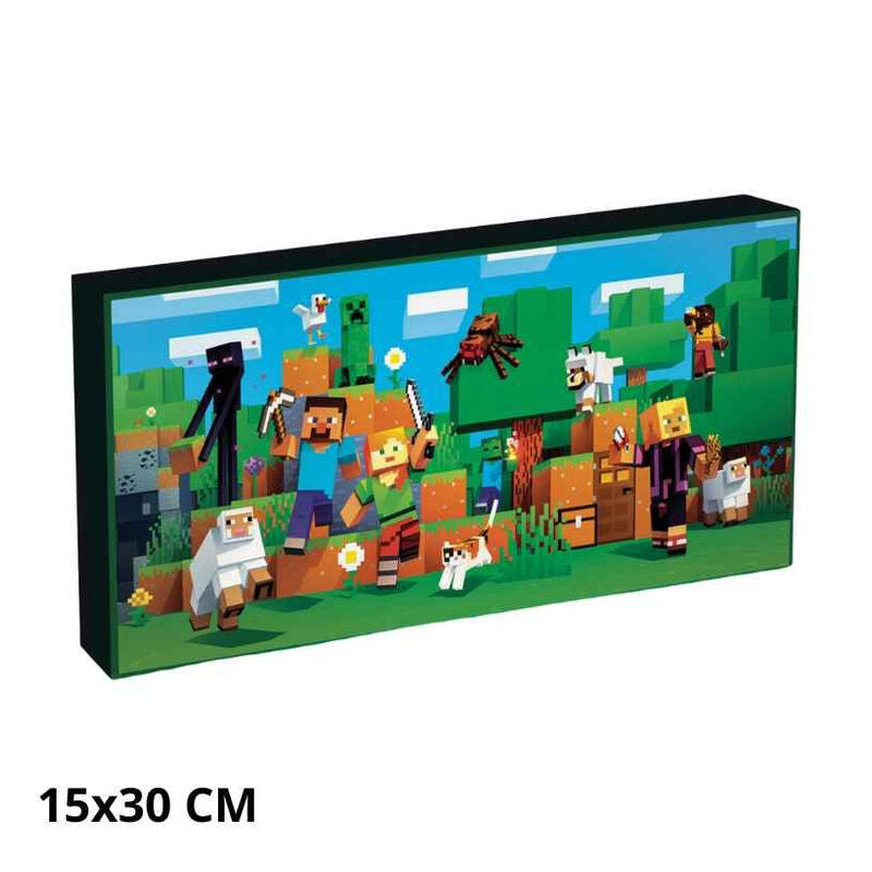Minecraft light up canvas Nerdscape