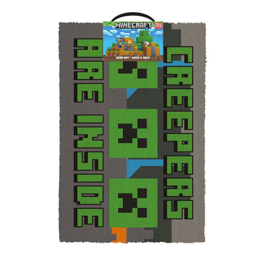 Minecraft Creepers doormat Nerdscape