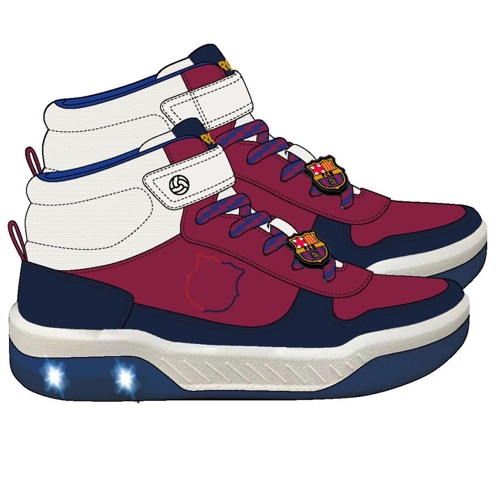 F.C. Barcelona lights sneakers Nerdscape