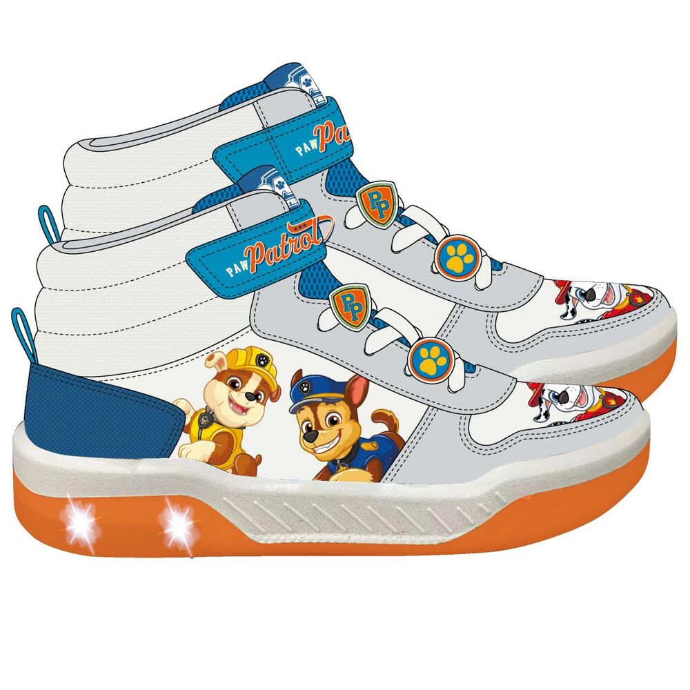 Paw Patrol lights sneakers Nerdscape