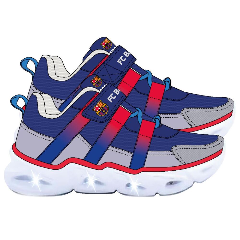 F.C. Barcelona lights sneakers Nerdscape