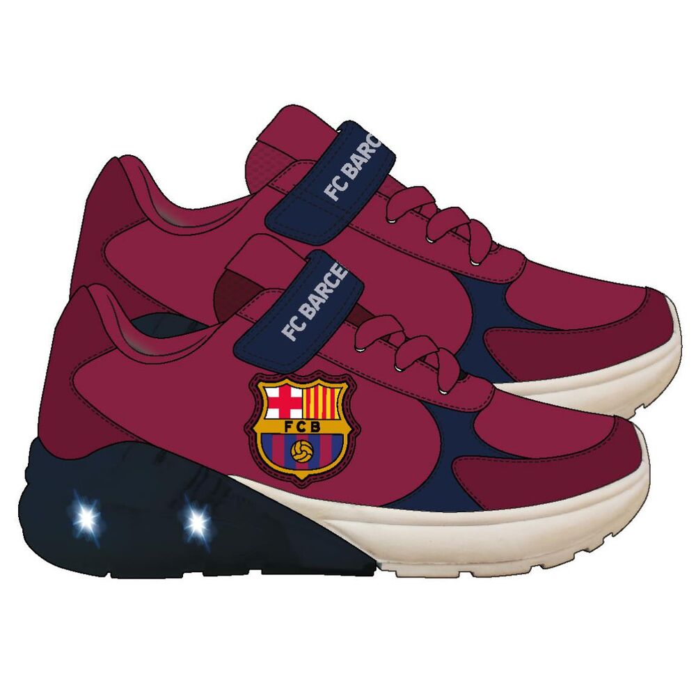 F.C. Barcelona lights sneakers Nerdscape