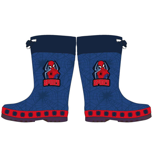 Marvel Spiderman rubber rainboots Nerdscape