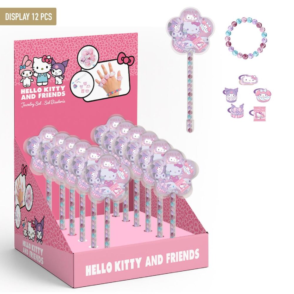 Hello Kitty and Friends jewellery set Nerdscape
