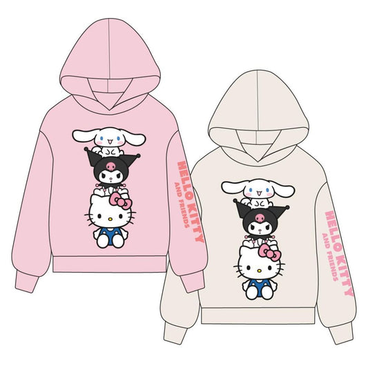 Hello Kitty and Friends assorted zipper hoodie Nerdscape