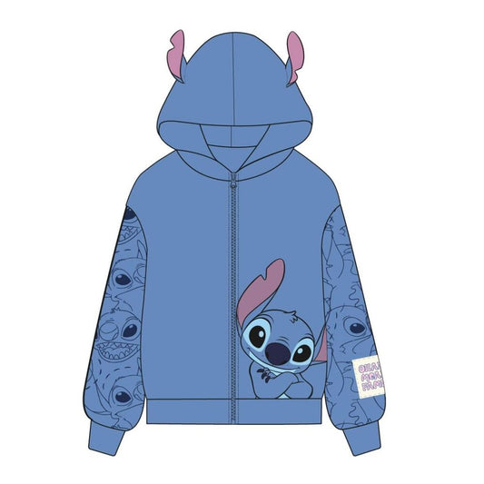 Disney Stitch zipper hoodie Nerdscape