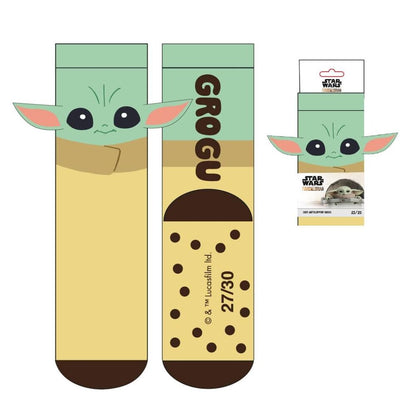 Star Wars The Mandalorian Baby Yoda anti-slip socks Nerdscape
