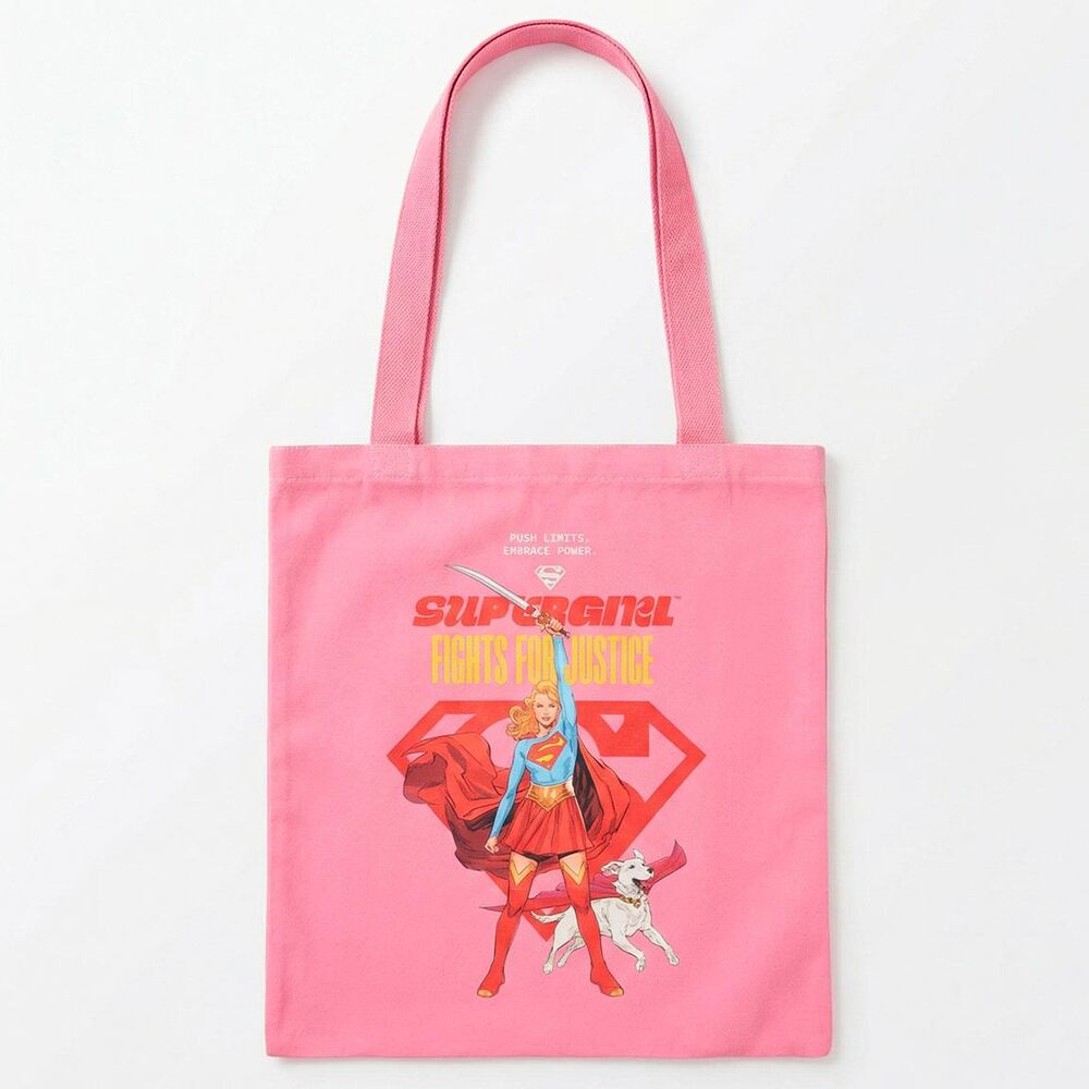 DC Comics Superman Supergirl assorted shopping bag Nerdscape