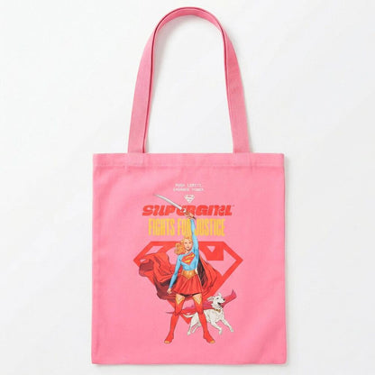DC Comics Superman Supergirl assorted shopping bag Nerdscape
