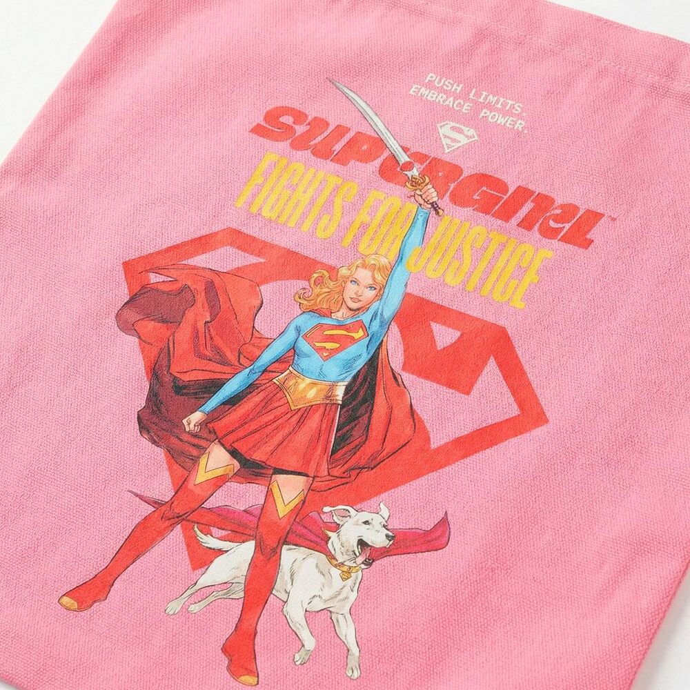 DC Comics Superman Supergirl assorted shopping bag Nerdscape