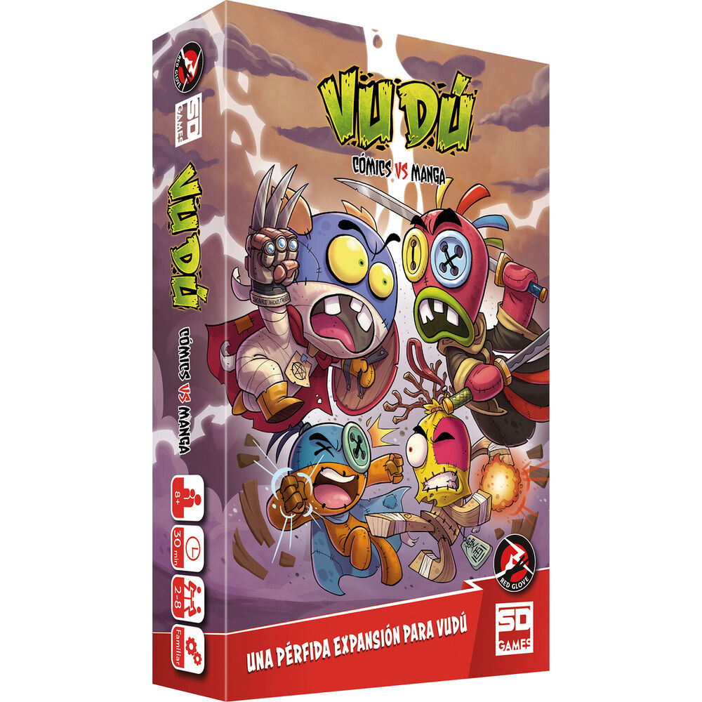 Spanish Vudu Comics vs Manga expansion Nerdscape