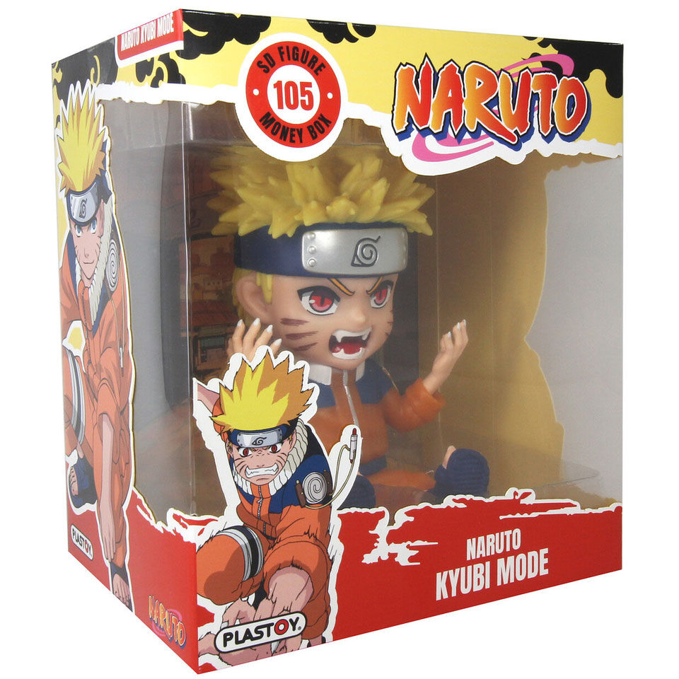 Naruto - Naruto Kyubi Mood money box figure 15cm Nerdscape