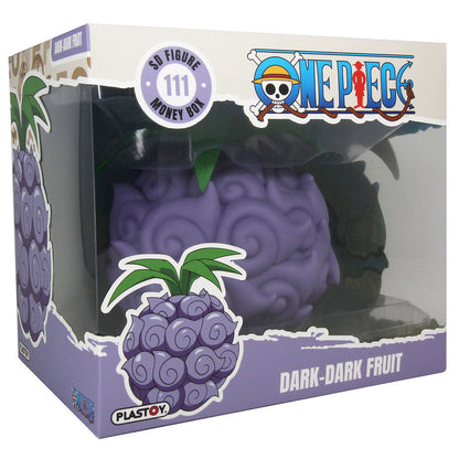 One Piece Dark-Dark Fruit money box figure 13cm
