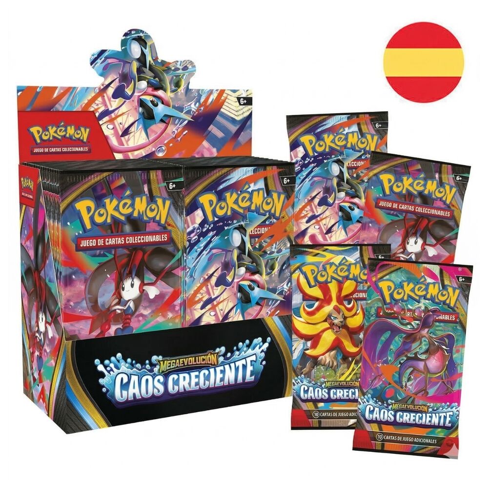 Spanish Pokemon Megaevolution assorted about card game Nerdscape