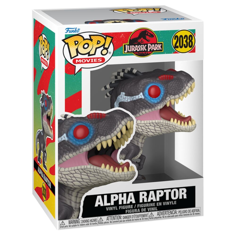 POP figure Jurassic Park Alpha Raptor