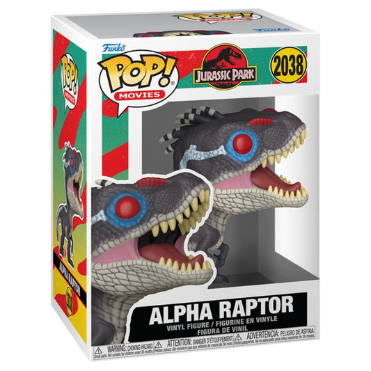 POP figure Jurassic Park Alpha Raptor Nerdscape