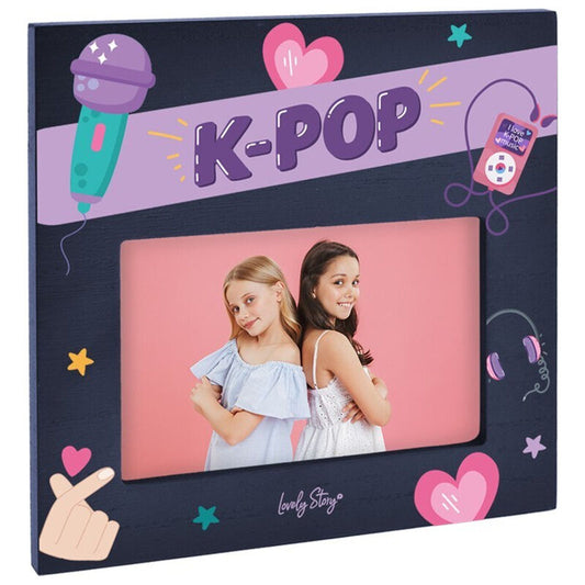K-Pop Dark Blue photo frames Nerdscape