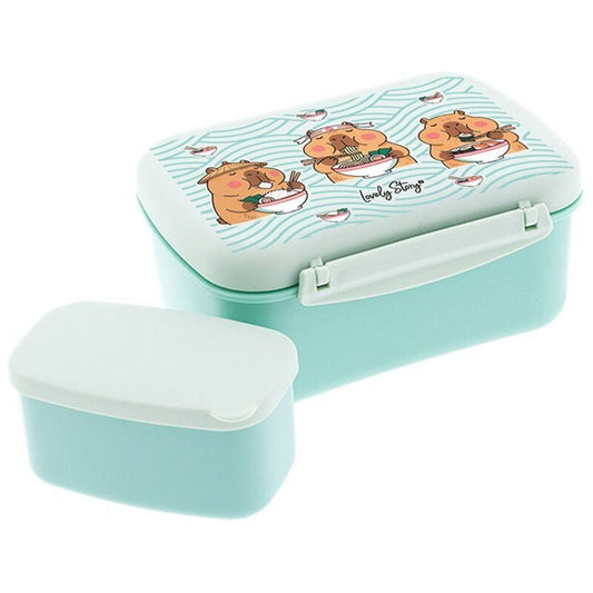 Capybara Foodie hermetic lunch box Nerdscape