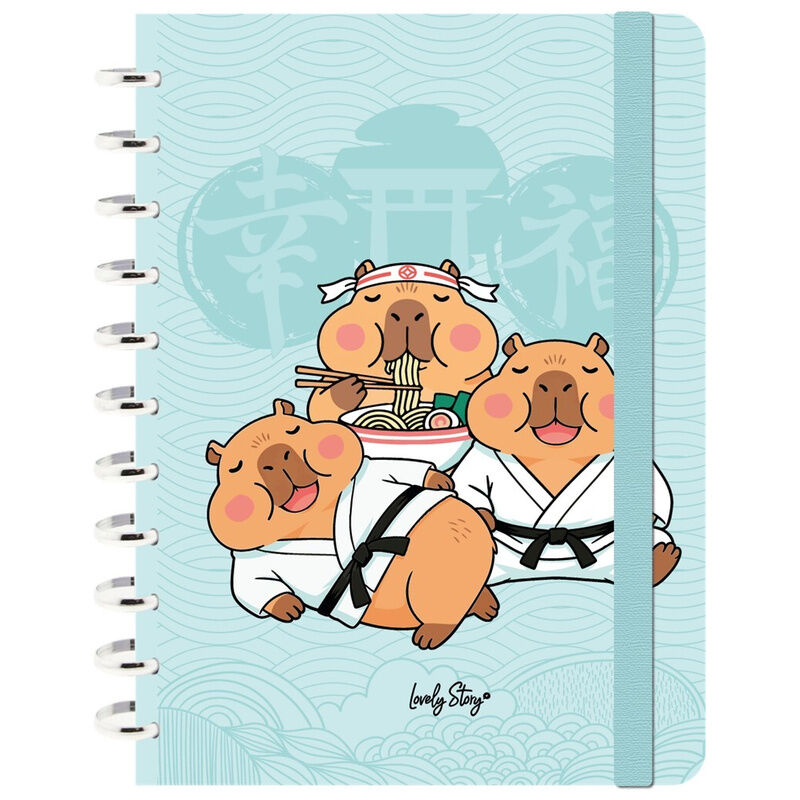 Capybara Japan A4 notebook Nerdscape