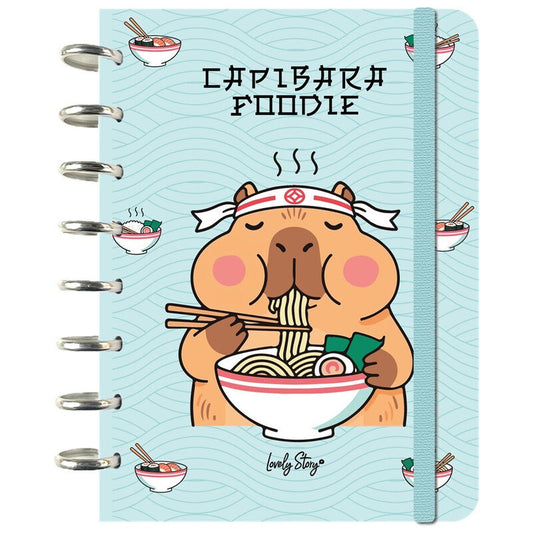 Capybara Foodie A5 notebook Nerdscape