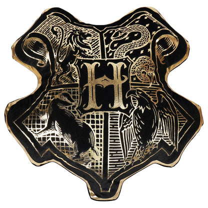 Harry Potter Hogwarts Crest velvet cushion Nerdscape