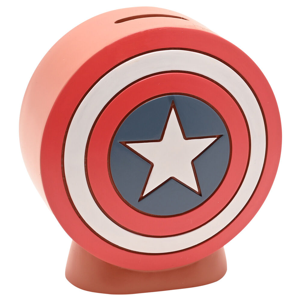 Marvel Captain America money bank Nerdscape