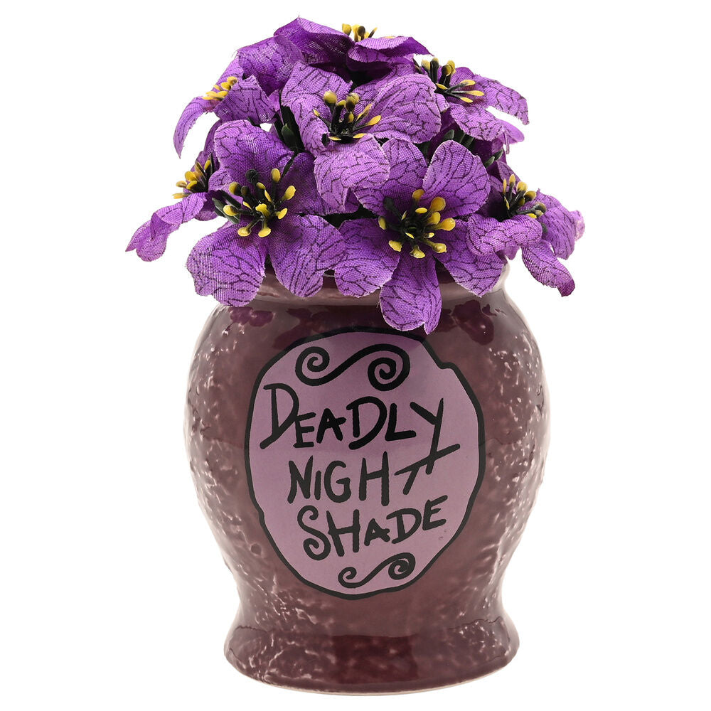 Disney Nightmare Before Christmas Deadly Nightshade planter with faux plant Nerdscape