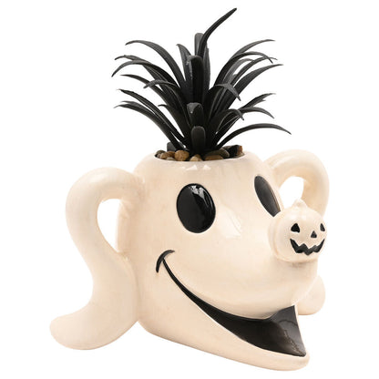 Disney Nightmare Before Christmas Zero planter with faux plant Nerdscape