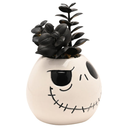 Disney Nightmare Before Christmas Jack planter with faux plant