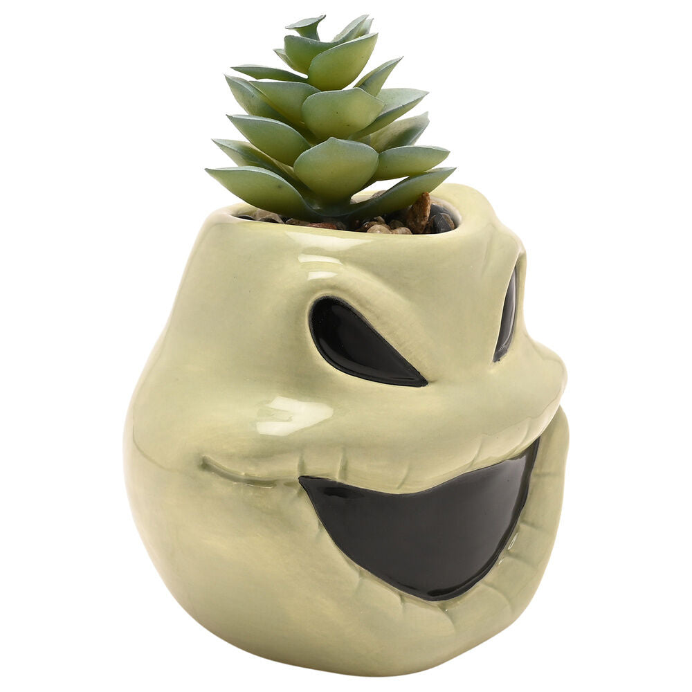 Disney Nightmare Before Christmas Oggie Boogie planter with faux plant Nerdscape