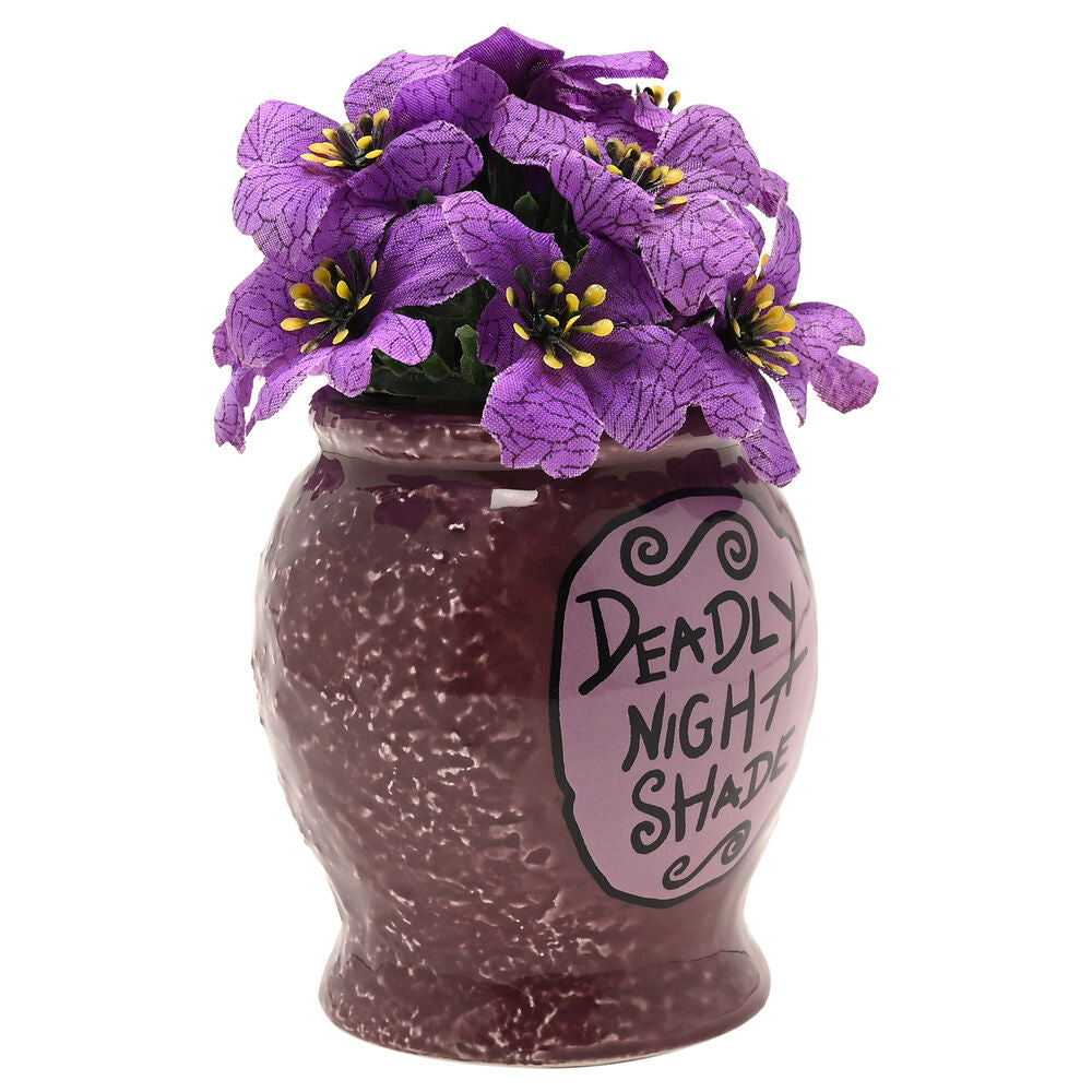 Disney Nightmare Before Christmas Deadly Nightshade planter with faux plant Nerdscape