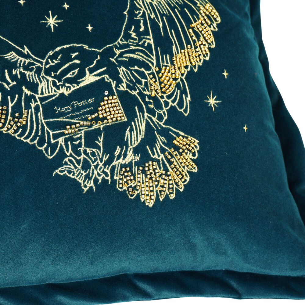 Harry Potter Hedwig velvet cushion Nerdscape