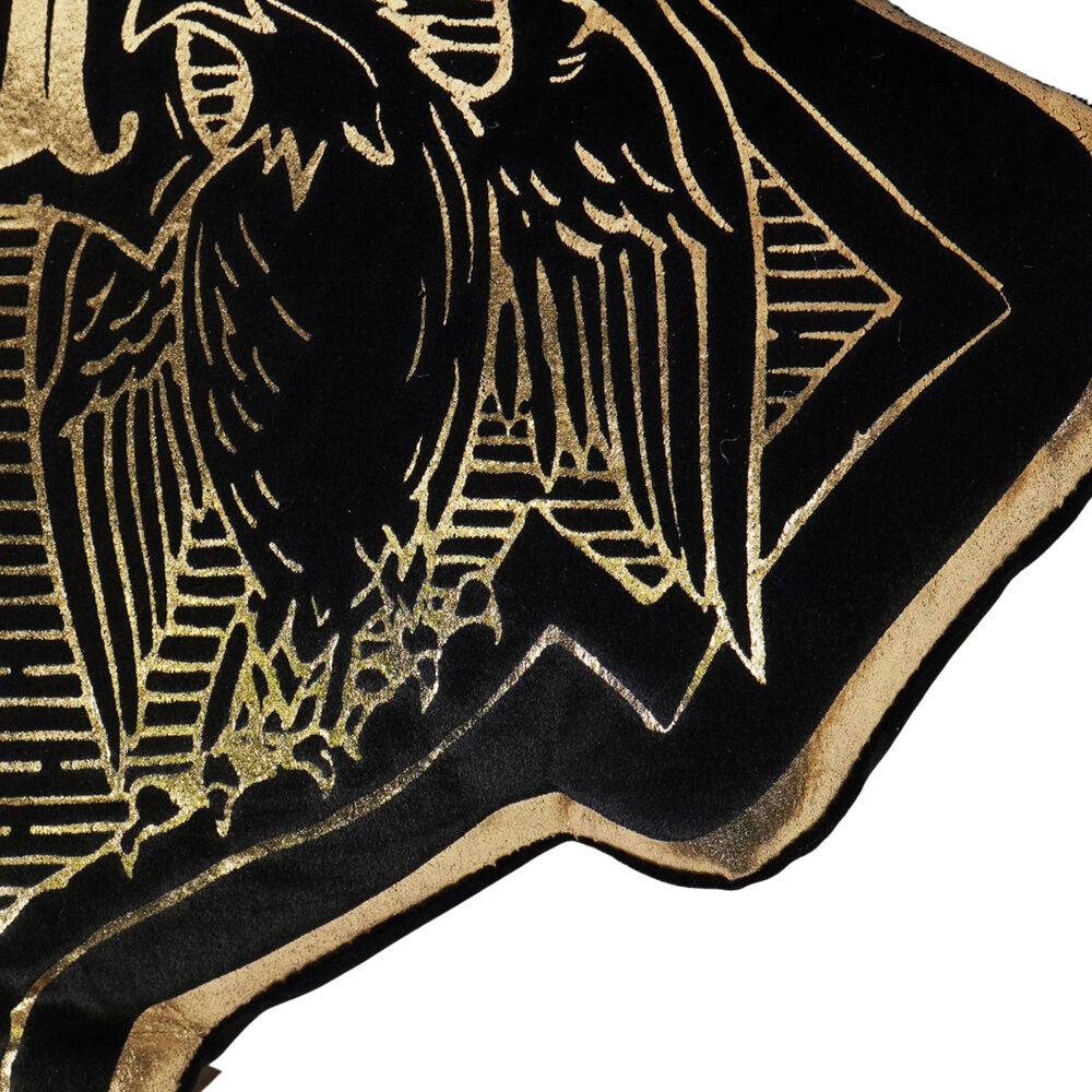 Harry Potter Hogwarts Crest velvet cushion Nerdscape