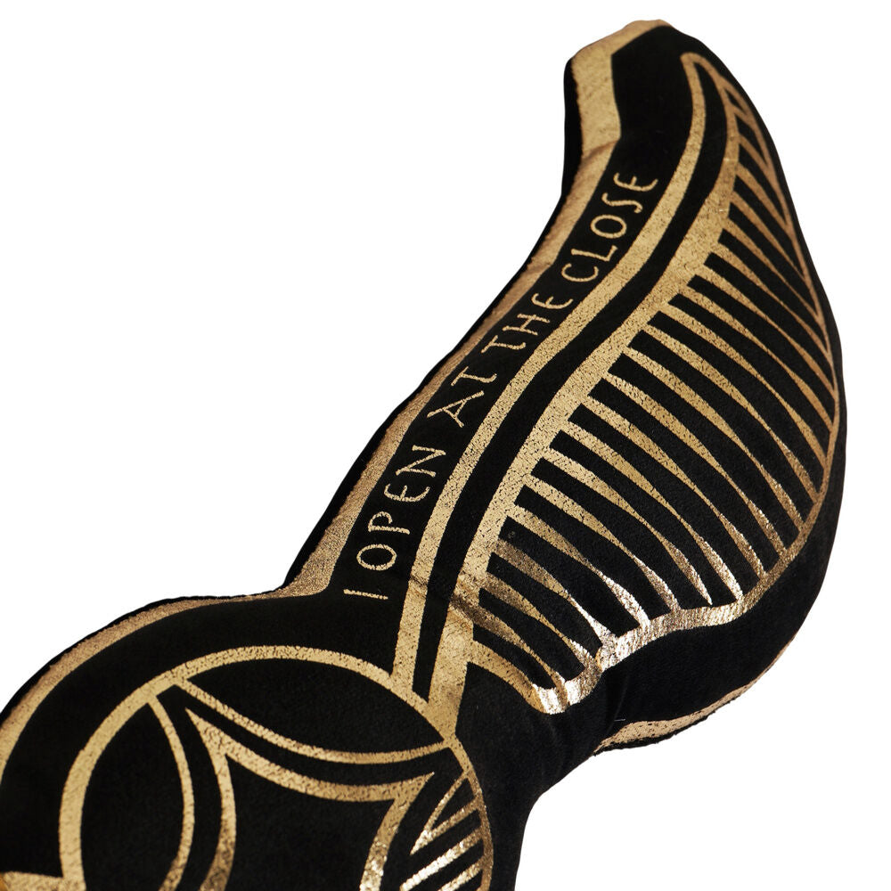 Harry Potter Snitch velvet cushion Nerdscape