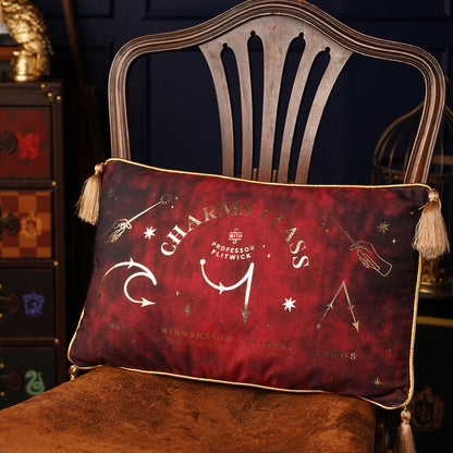 Harry Potter Charms Class velvet cushion