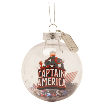 Marvel Avengers set 7 Christmas ball Nerdscape