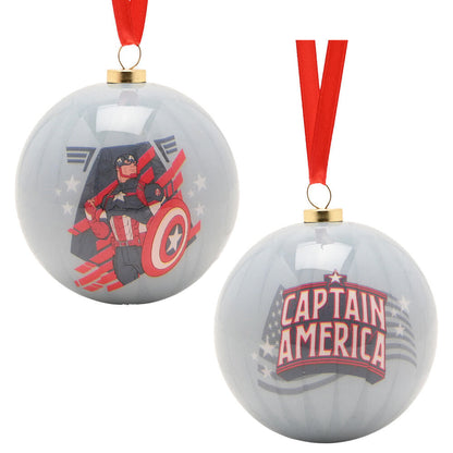 Marvel Avengers set 6 Christmas ball Nerdscape