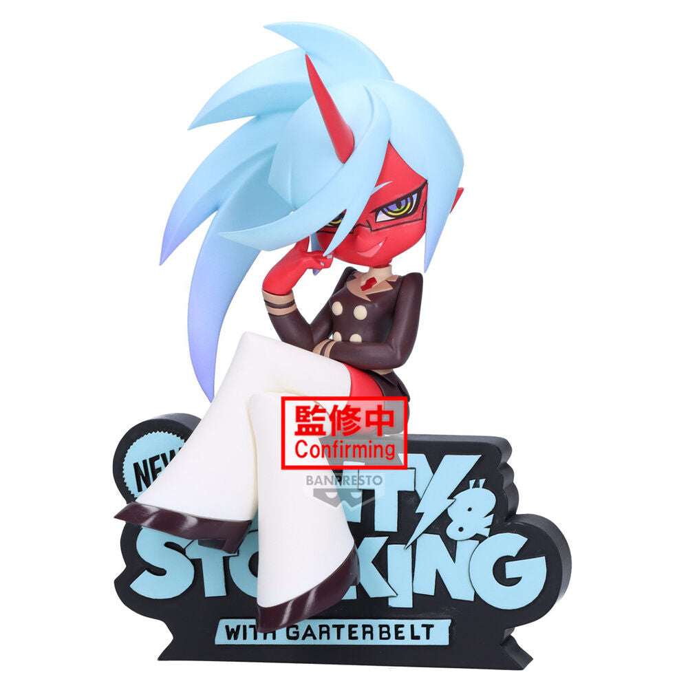 New Panty Stocking with Garterbelt Monitor Top Kneesocks figure 12cm Nerdscape