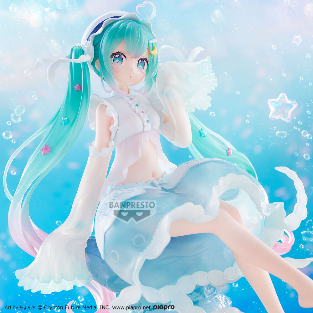 Vocaloid Clearluxe Jellyfish Hatsune Miku figure 20cm