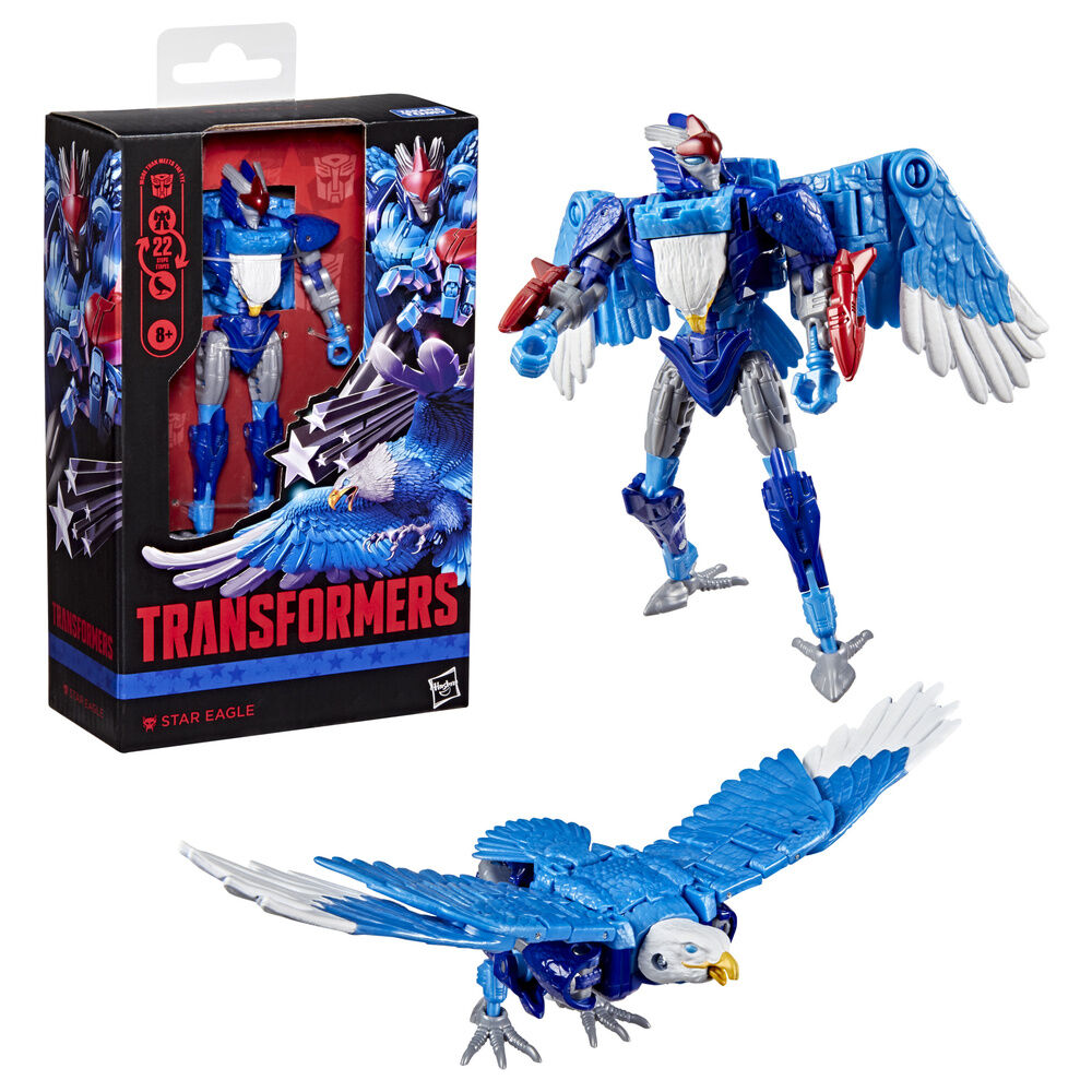 Transformers Star Eagle figure 11cm Nerdscape