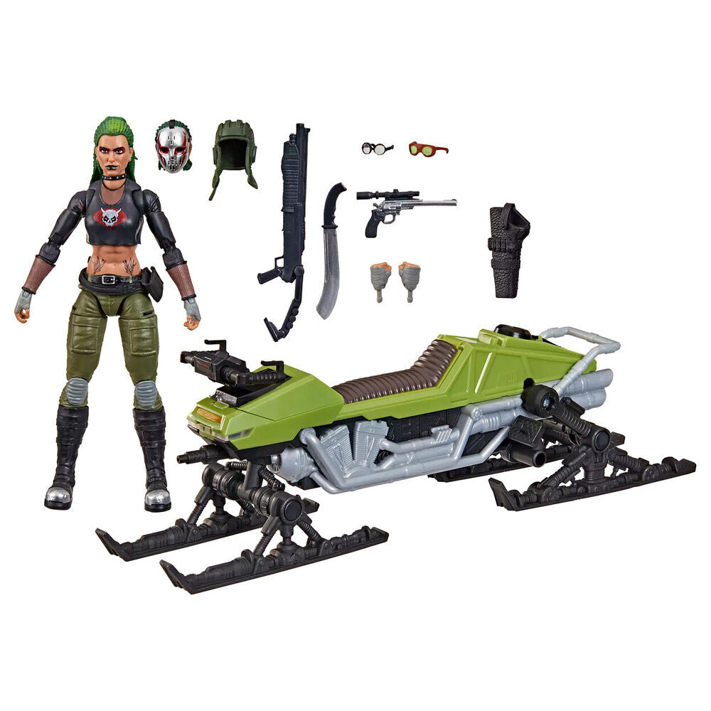 G.I. Joe Classified Series Cobra Zanya and Dreadnok Chameleon figure 15cm Nerdscape